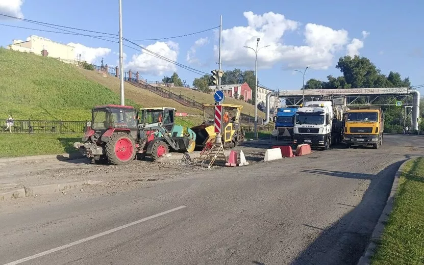 Ремонт дороги на улице Милиционная в Ижевске подходит к концу