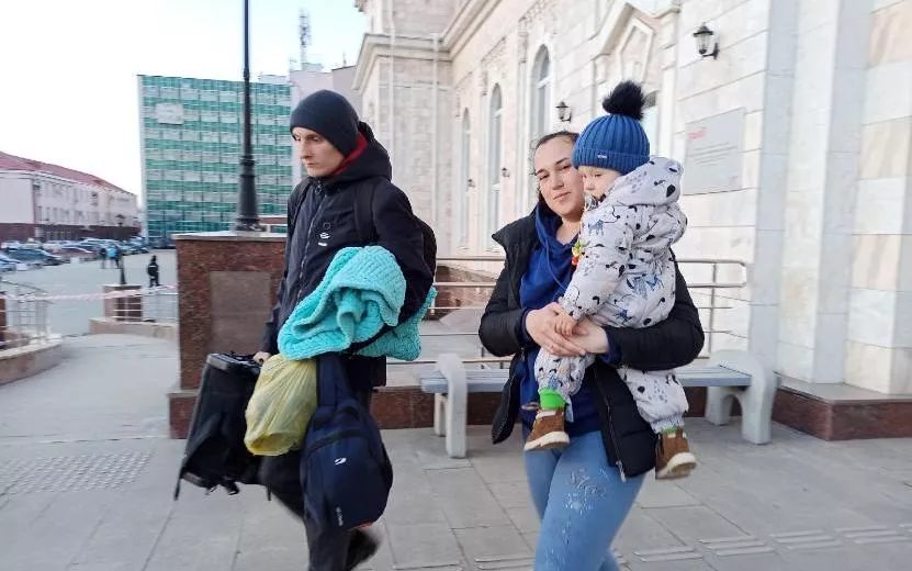 Около 450 беженцев из Украины прибыли в Ижевск
