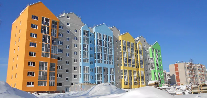 «Цветочный город» с пешеходным бульваром для прогулок