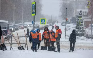 Сильные снегопады ожидаются в Ижевске