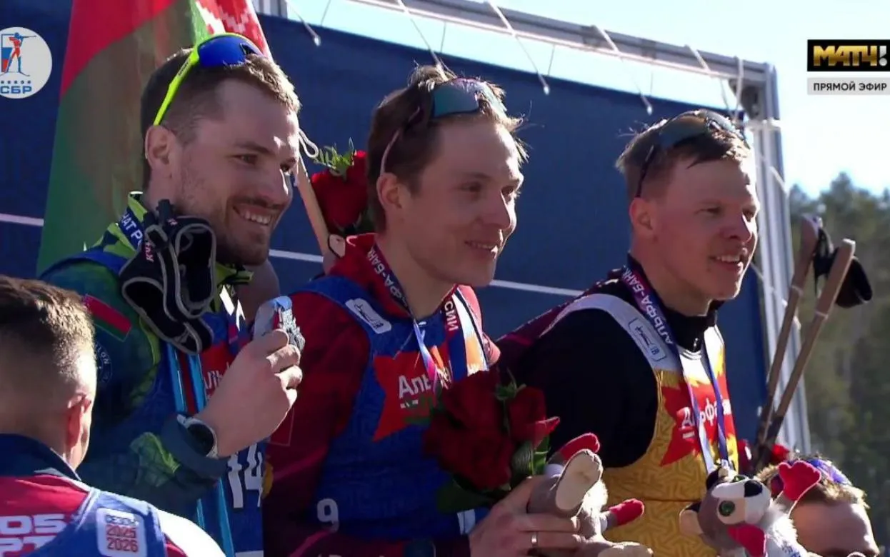 Биатлонист из Удмуртии стал отцом и чемпионом России