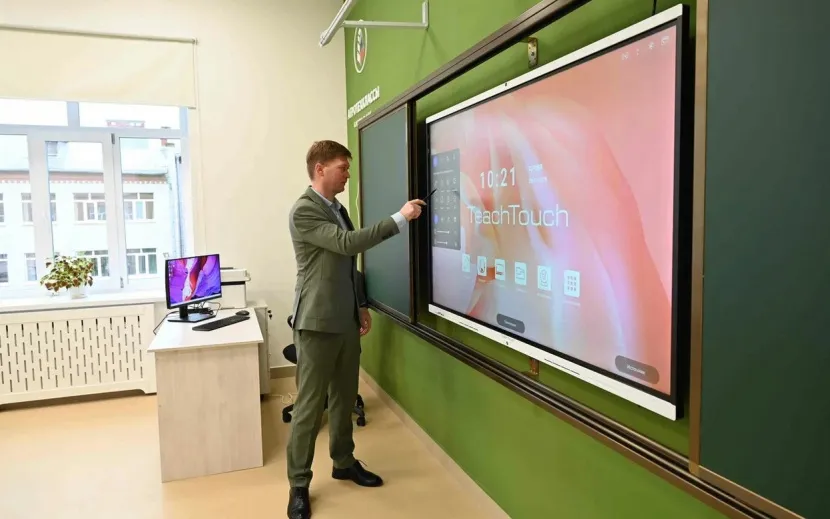 Новый корпус школы открыли в селе Шаркан. Фото: пресс-служба Главы и правительства Удмуртии