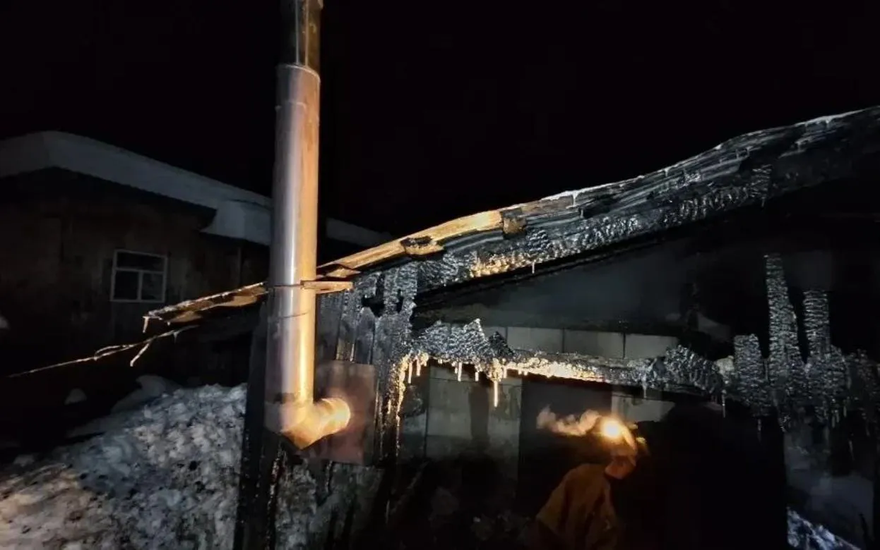 Баня сгорела в Шарканском районе Удмуртии