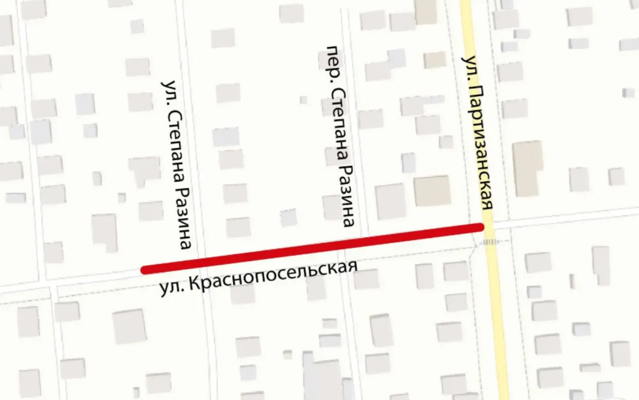 Улицу Краснопосельскую закроют в Ижевске до 16 июня