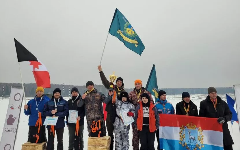 Команда Удмуртии взяла серебро на Всероссийском охотничьем биатлоне