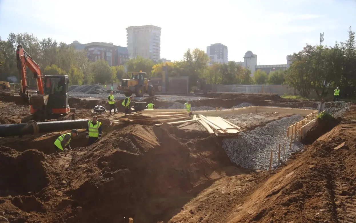 В парке «Патриот» в Ижевске в ноябре уложат брусчатку и установят освещение 