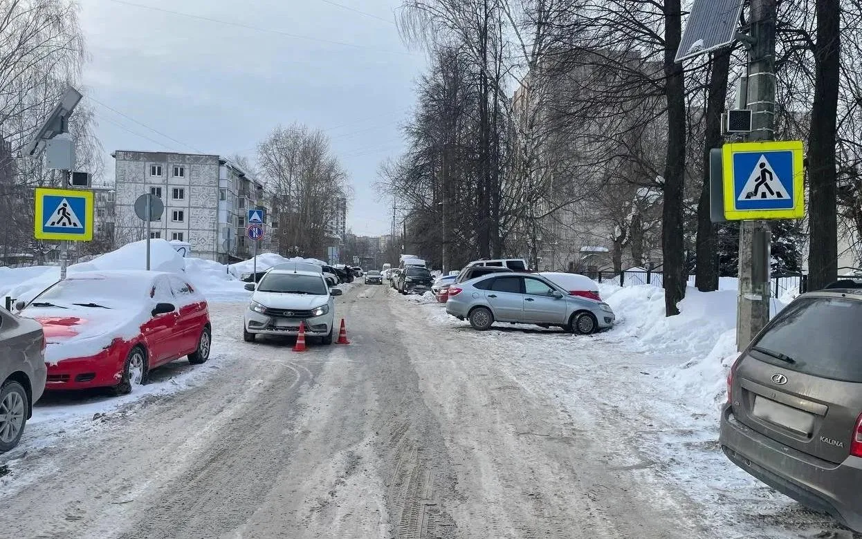 7-летнюю девочку сбили на ул. Шишкина в Ижевске