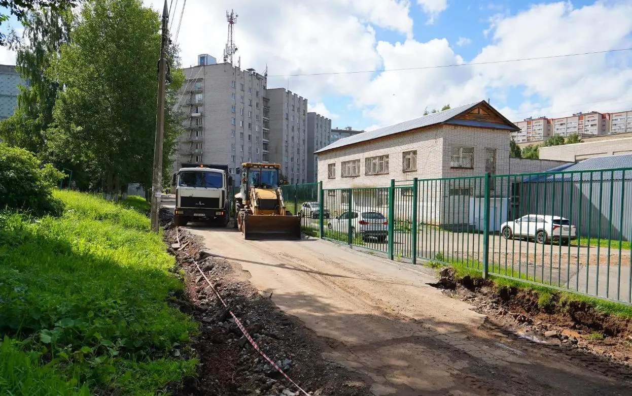 Ремонт межквартальных проездов начался в Ижевске