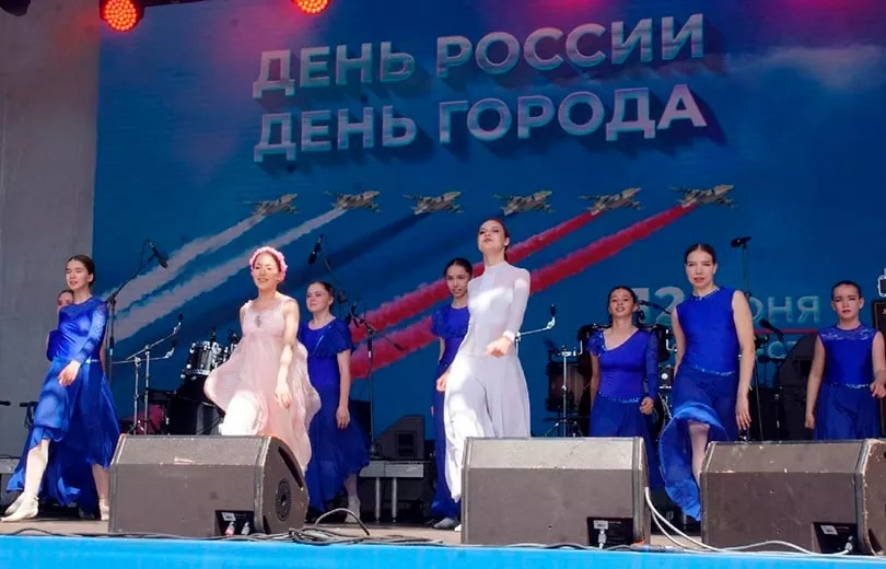 Ученики «Театрального сезона» – постоянные участники городских и республиканских мероприятий. Фото предоставлено театром балета Оксаны Батуевой