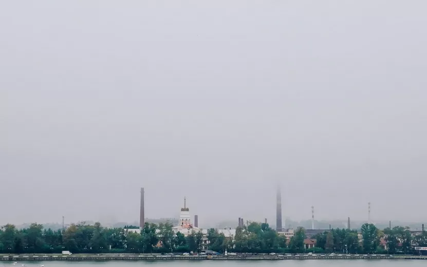 Топ-7 фото туманного Ижевска в последний день июля