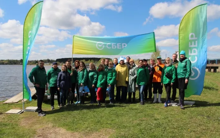 Волонтеры Сбера реализовали более двенадцати направлений по ESG-проектам в Удмуртии
