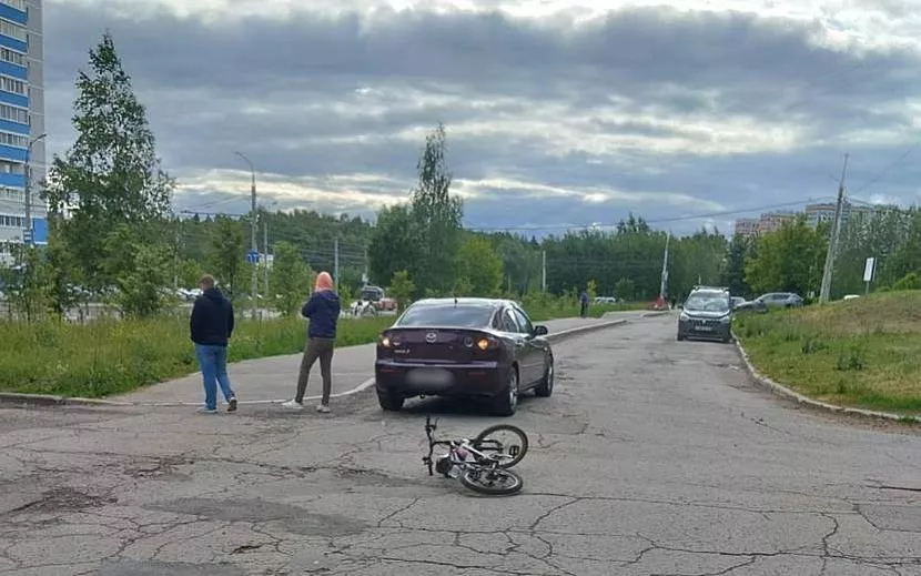 Ребенок попал в дтп на велосипеде