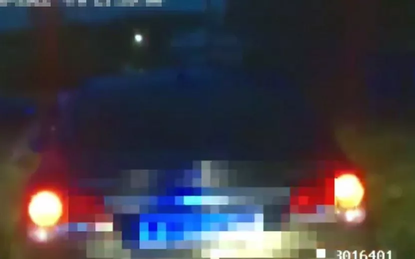 Погоня в Сарапуле. Видео: пресс-служба МВД по Удмуртии