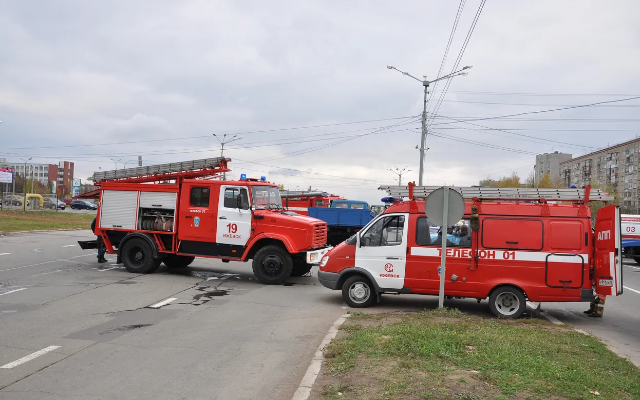Пожарные учения пройдут на ул. Красной в Ижевске 27 августа