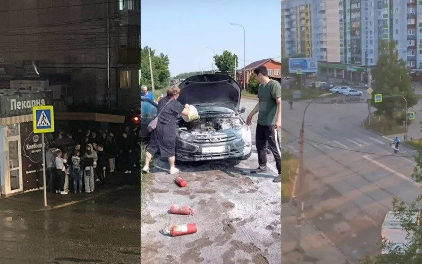 Пугающая толпа подростков, шумные мотоциклисты и загоревшийся во время движения автомобиль: что обсуждают ижевчане 16 июня