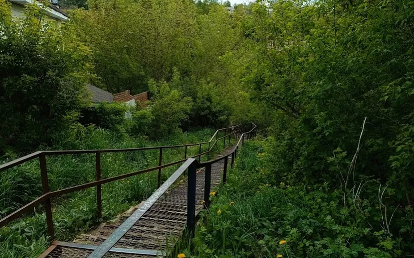 Тихий лог находится в частном секторе недалеко от микрорайона Новый город. Фото: Дана Солнцева