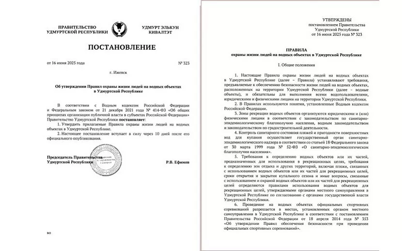 Постановление Правительства Удмуртии