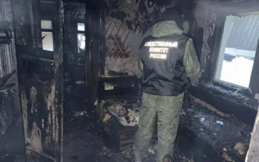 Уголовное дело возбуждено в Удмуртии после гибели ребенка, его брата и матери во время пожара. Фото: СК Удмуртии