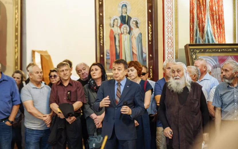 Церемония прошла в соборе Александра Невского. Фото: Маша Бакланова