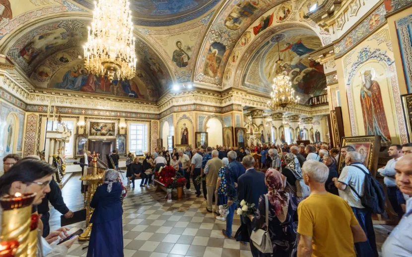 В Ижевске простились с экс-главой Удмуртии Александром Соловьевым. Фото: Маша Бакланова