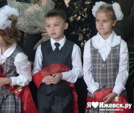 1 сентября в Ижевске: Президент Удмуртии отвел внука в школу
