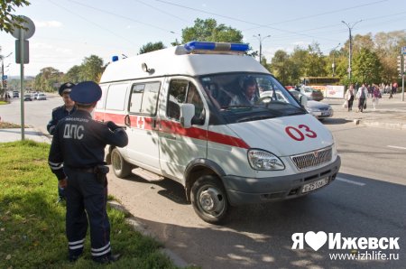 В День города в центре Ижевска сбили пешехода