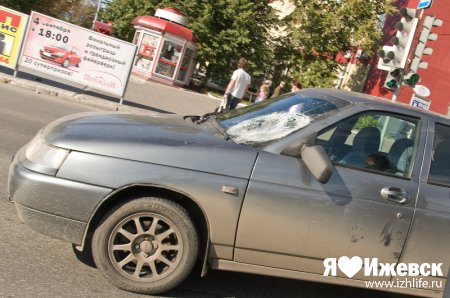 В День города в центре Ижевска сбили пешехода