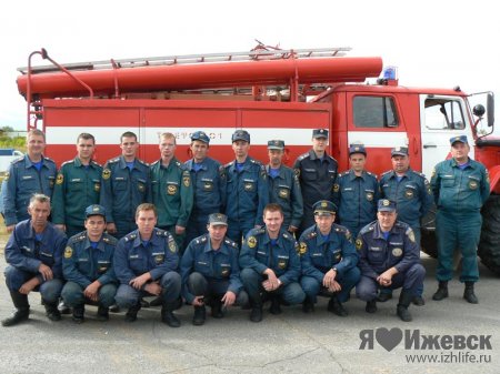 Пожарные из Ижевска спасли Нижегородскую область от ядерного взрыва