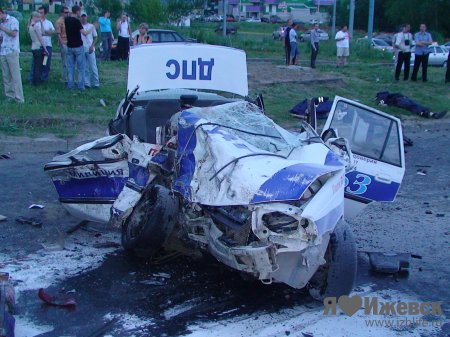 Заключение следствия: угробивший в Ижевске двух инспекторов ГИБДД водитель Mazda был мертвецки пьян