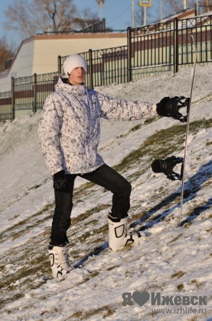 Ижевские сноубордисты открыли сезон