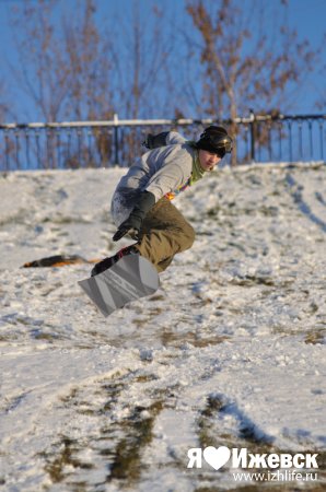 Ижевские сноубордисты открыли сезон