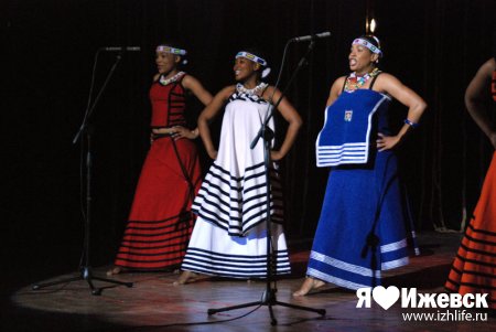 Африканские танцоры поразили Ижевск наготой