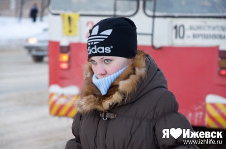 Мороз в Ижевске: как горожане переживают холода