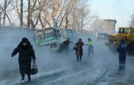 В Воткинске затопило центральную площадь