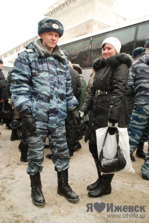 Ижевские милиционеры вернутся из Чечни уже «полицейскими»