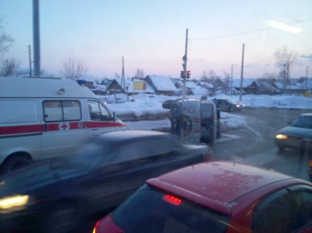 В Ижевске в серьезную аварию попала «скорая»