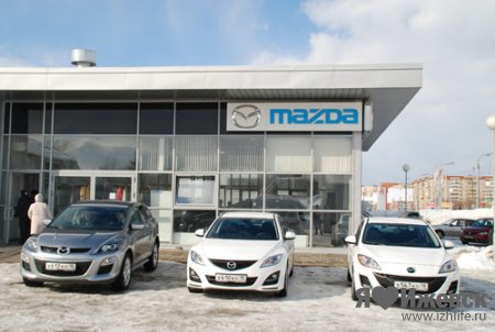 В Ижевске официально открыли автосалон Mazda
