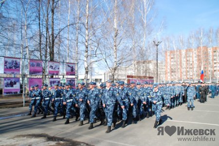В Ижевске прошла репетиция парада 9 мая