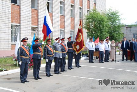 В Ижевске открыли памятник погибшим сотрудникам ГИБДД