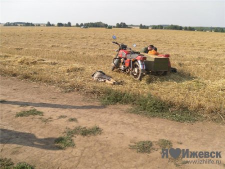 В Удмуртии ребенок погиб под колесами мотоцикла