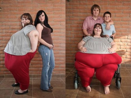 Самая толстая женщина в мире решила поправиться еще почти на 700 кг