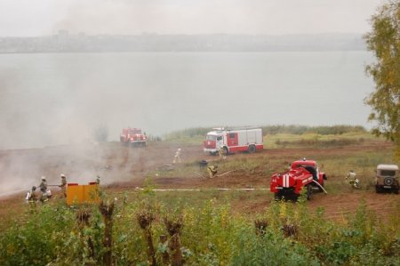 В Ижевске пожарные опробовали новую технику