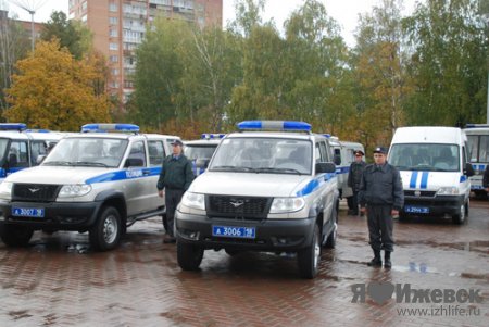 Полицию Ижевска пересадили на новенькие автомобили Fiat