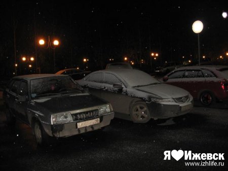 В выходные в Ижевске будет идти снег