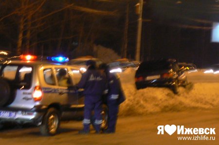 ДТП в Ижевске: четырнадцатая протаранила иномарку