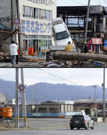 Япония вспоминает жертв разрушительного землетрясения