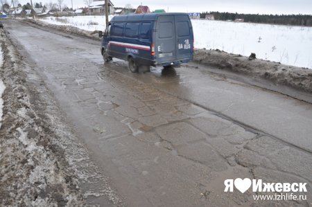 Где в Ижевске самые разбитые дороги