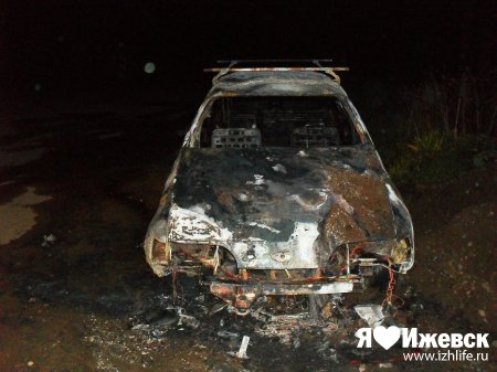 В Удмуртии за неделю сгорело 10 автомобилей