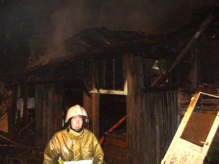 Пожарные Удмуртии спасли из огня трех  человек