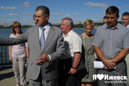 На ремонт ижевской набережной требуются дополнительные 40 млн рублей